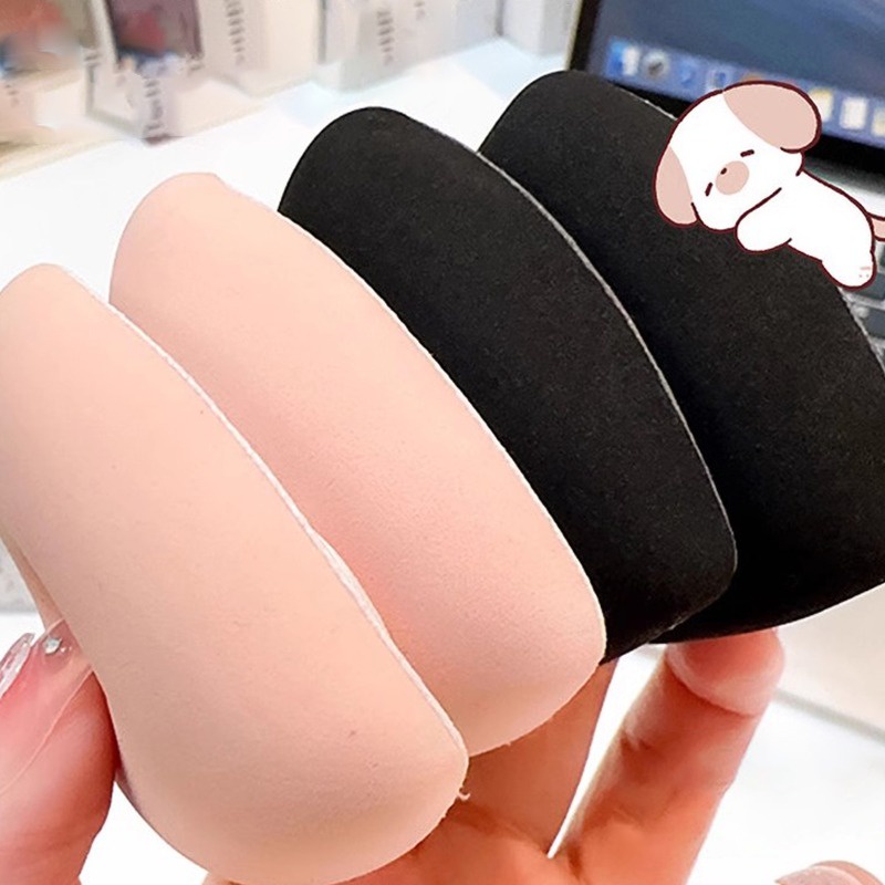 Bông Mút Trang Điểm Ướt / Khô Chất Liệu cotton Mềm Mại Co Giãn Tốt Tiện Dụng