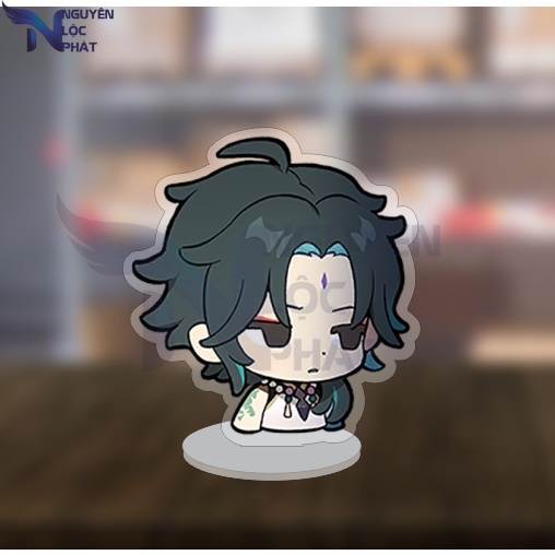 Mô hình standee Genshin Impact Chibi cute dễ thương 3cm