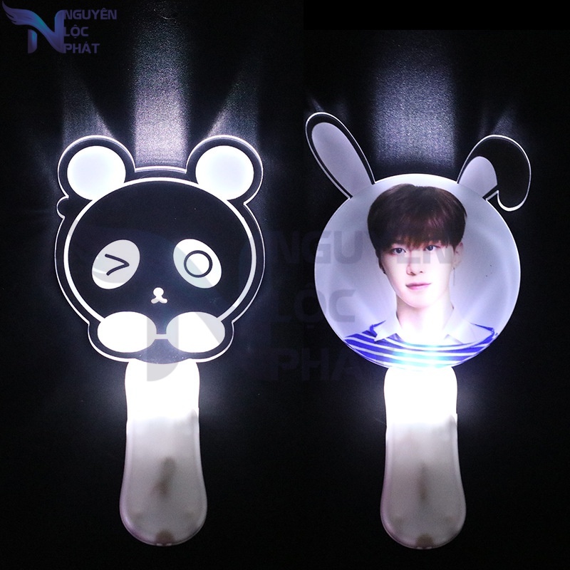 Lightstick EarthMix in theo yêu cầu in hình chibi, in hình người thật kpop - anime làm theo yêu cầu