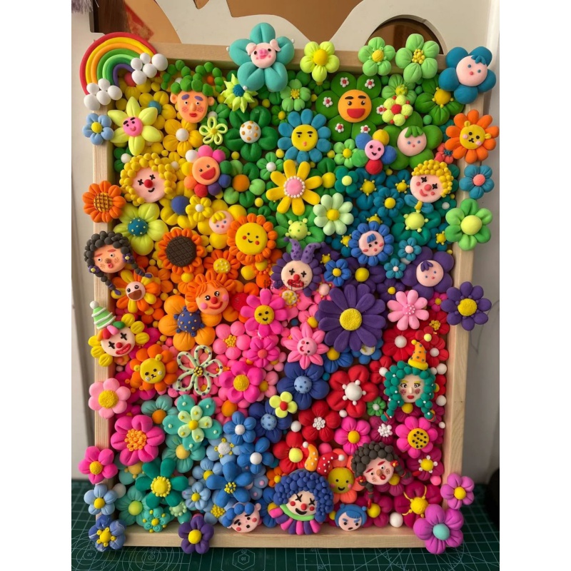 Ultra Khung Ảnh Bằng Đất Sét Và Nhựa Bùn Ba Chiều Siêu Nhẹ diy