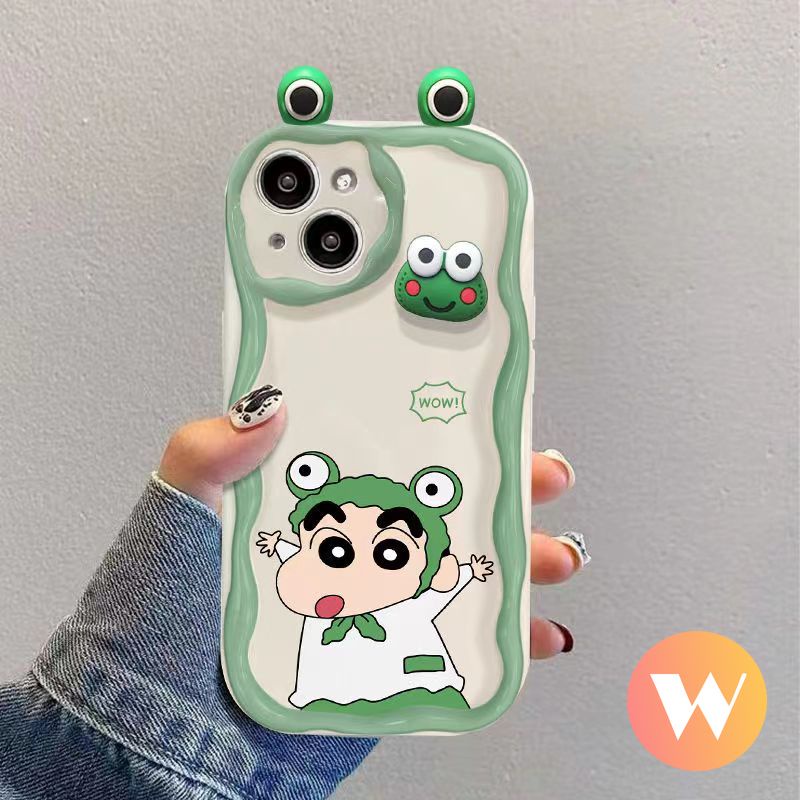 Dễ Thương Ốp Điện Thoại Hình Cậu Bé Bút Chì 3d Cho iphone 15 7 6s 6 8 7plus plus x xs 11 15 xr 13 14 12 pro max max se 2020