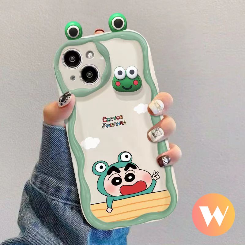 Dễ Thương Ốp Điện Thoại Hình Cậu Bé Bút Chì 3d Cho iphone 15 7 6s 6 8 7plus plus x xs 11 15 xr 13 14 12 pro max max se 2020