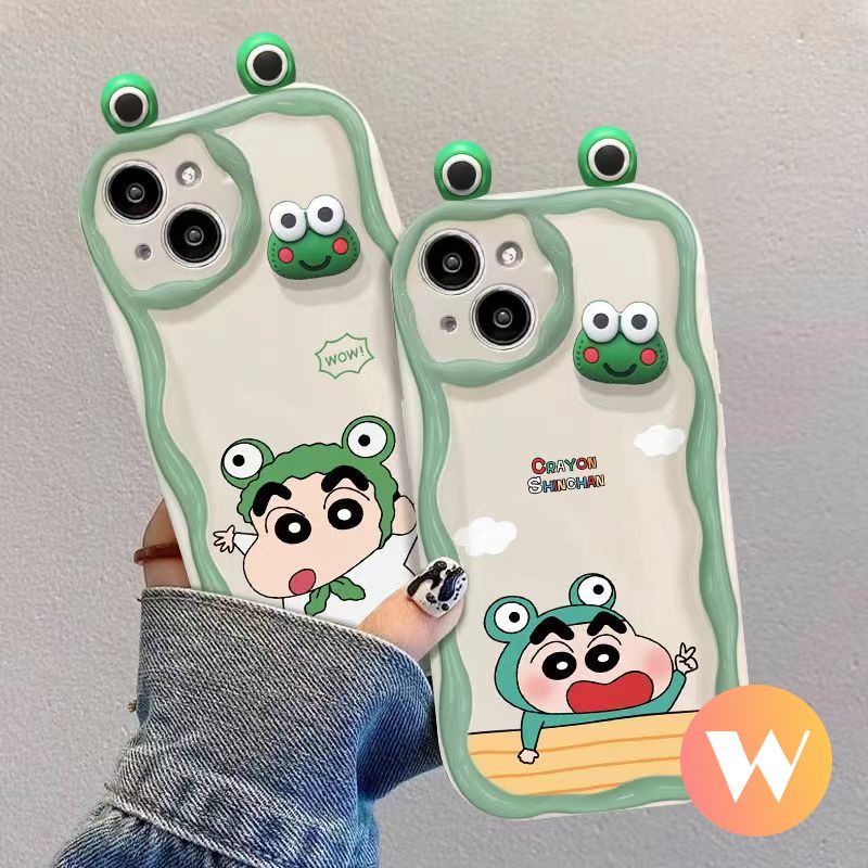 Dễ Thương Ốp Điện Thoại Hình Cậu Bé Bút Chì 3d Cho iphone 15 7 6s 6 8 7plus plus x xs 11 15 xr 13 14 12 pro max max se 2020