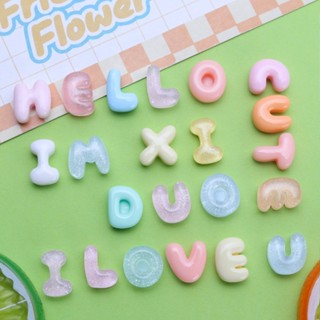 Set Charm Jibitz Cross Chữ Dễ Thương DIY Phụ Kiện Trang Trí Pin Sandal Khóa Dép Giày Nữ