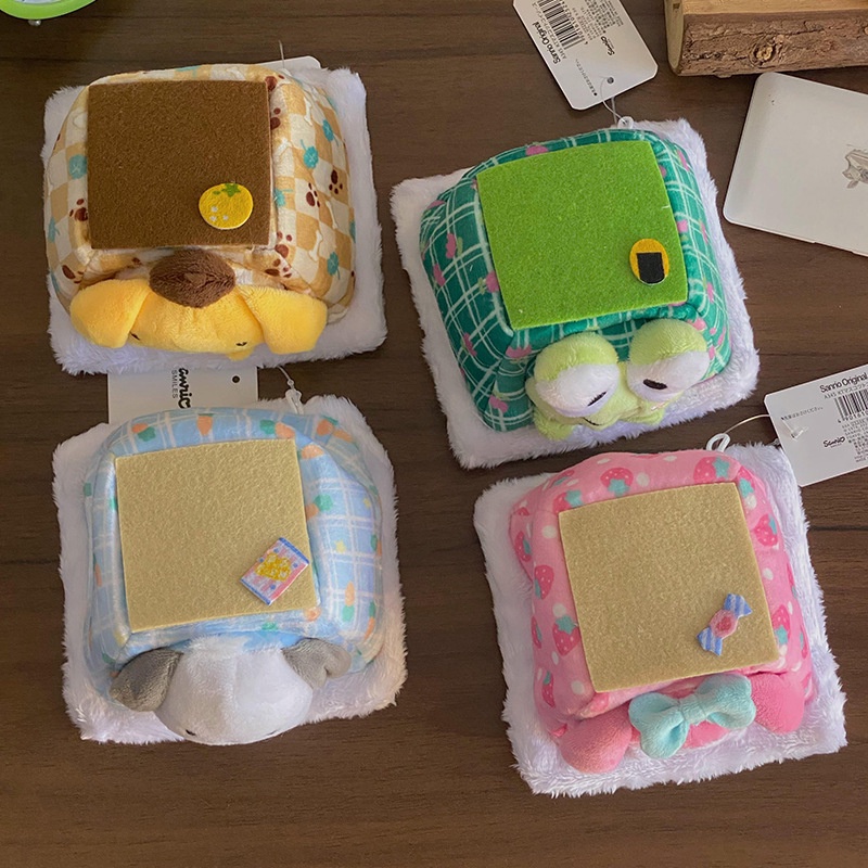 Sanrio Búp Bê Nhồi Bông Hình kuromi my melody cinnamoroll hellokitty Sáng Tạo Trang Trí Bàn Làm Việc