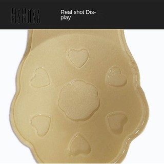 MsMona Nữ Dính Có Thể Tái Sử Dụng Núm Vú Bao Tai Thỏ Vô Hình Push Up NuBra