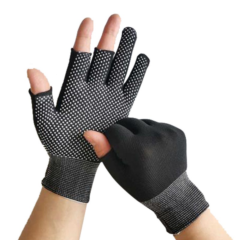 1 Đôi Găng Tay 3 Ngón Chống Trượt Thoáng Khí Thể Thao