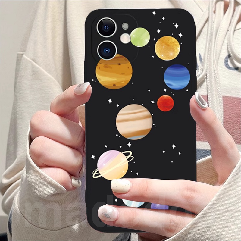 Heartstopper Season 2 Episode 2 Charlie's Same Casing Redmi Note 13 Pro+ Plus 11S 10S 13C 11 10 9S 9 8 7 6 5 10C 9T 9A 9C Pro Cute Planet Leaf Straight Edge Shockproof Soft Phone Case Full Fine Hole Back Cover MDD 57