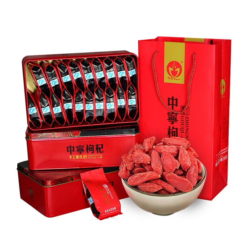 China Hộp Quà Nâng Tông Sức Khỏe 500g Màu Đỏ wolfberry