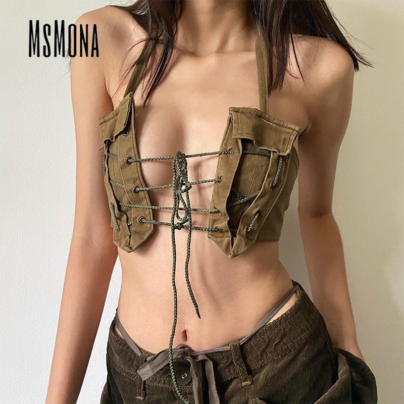 Áo Tank Top Hai Dây Màu Trơn Dáng Ôm Thời Trang 2023 Quyến Rũ Cho Nữ