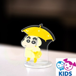 Mô hình Mini Shin Cậu Bé Bút Chì Shinnosuke Nene Masao Sato Standee Chibi trang trí góc học tập cao 3cm NLP
