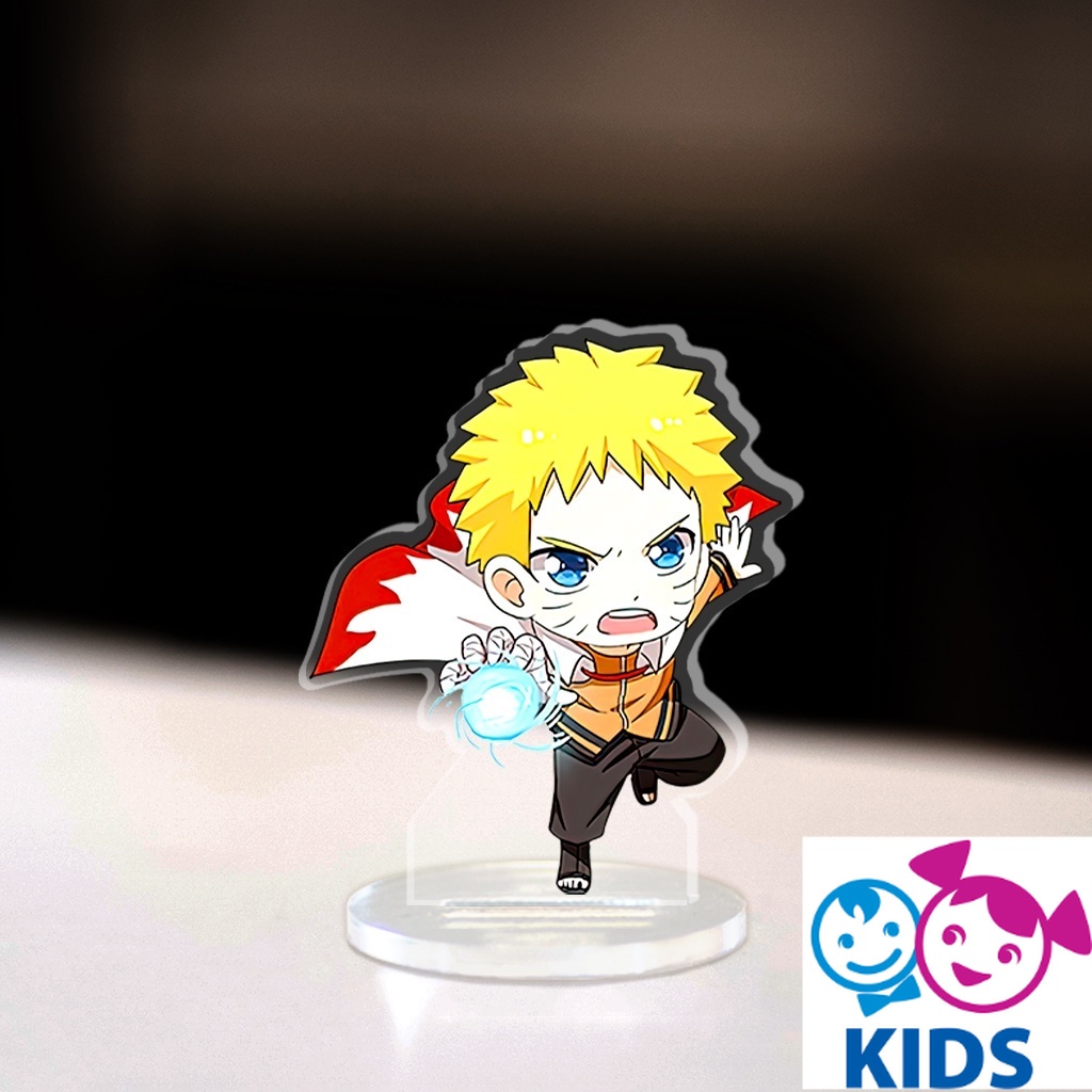 Mô hình Mini Naruto Standee Chibi Anime Manga nhân vật Itachi Sasuke Mandara Hinata trang trí góc học tập cao 3cm NLP
