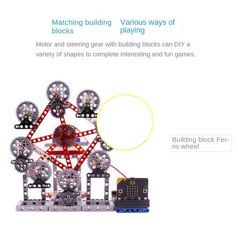 Lập Trình Động Cơ Lấp Lánh geekservo 2kg 360° Mô Tơ Lập Trình Chuyên Dụng Cho lego