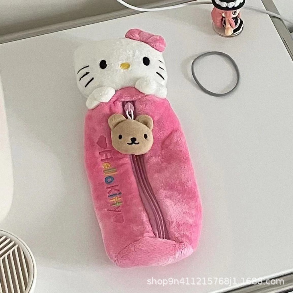 Sy2 Túi Đựng Bút Đa Năng Hình sanrio Hello Kitty Cỡ Lớn Dễ Thương Cho Học Sinh ys2