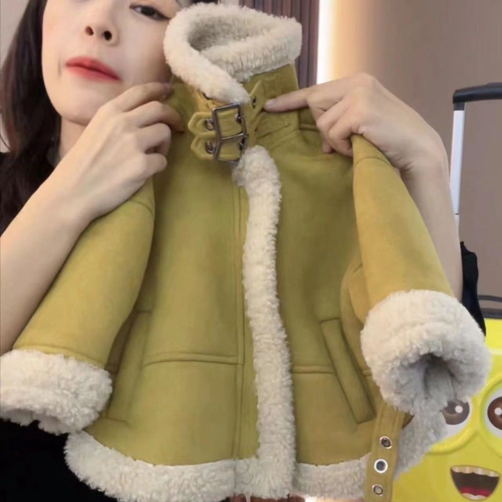 Áo Khoác Lông Cừu Một Mảnh Phong Cách Hàn Quốc 888 Mới Cho Bé Trai Và Bé Gái