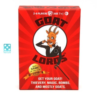 Trò chơi thẻ bài Goat Lords Game – boardgame Chúa tể của những chú dê bản tiếng Anh