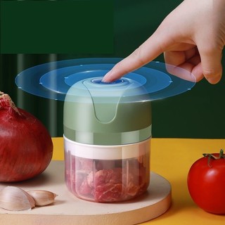 Máy xay tỏi ớt không dây, Máy xay mini cầm tay sạc điện, xay gia vị, chanh, tỏi, ớt, sinh tố hoa quả, ăn dặm cho bé