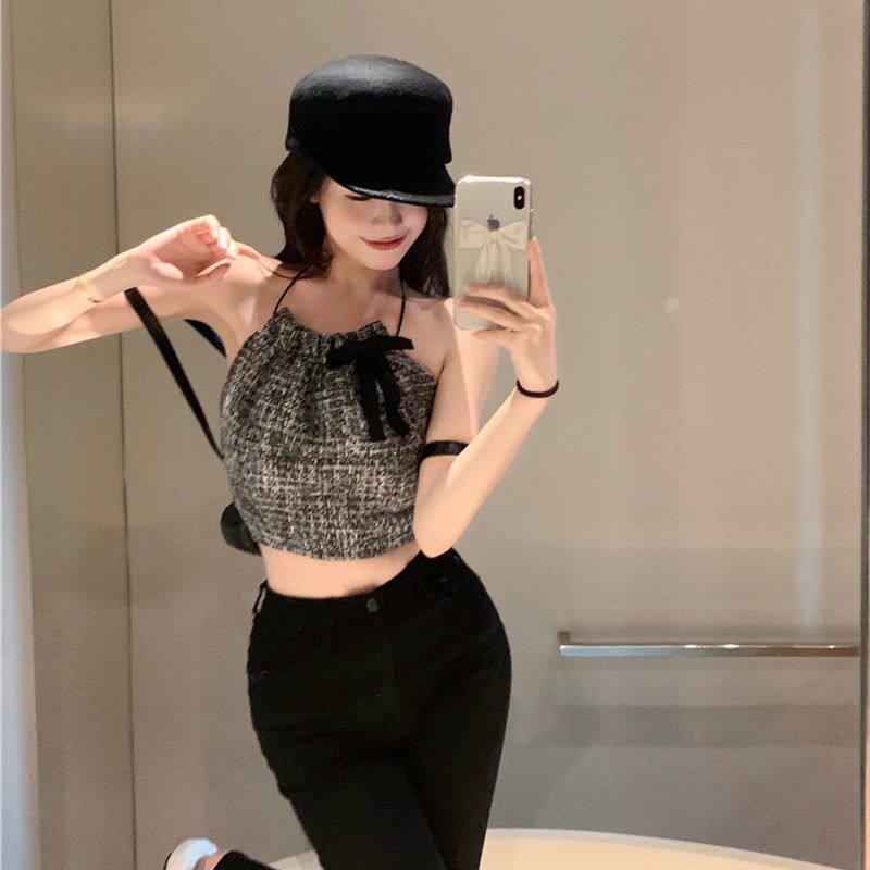 Áo tank top Hở Lưng Gợi Cảm Thời Trang Mùa Hè