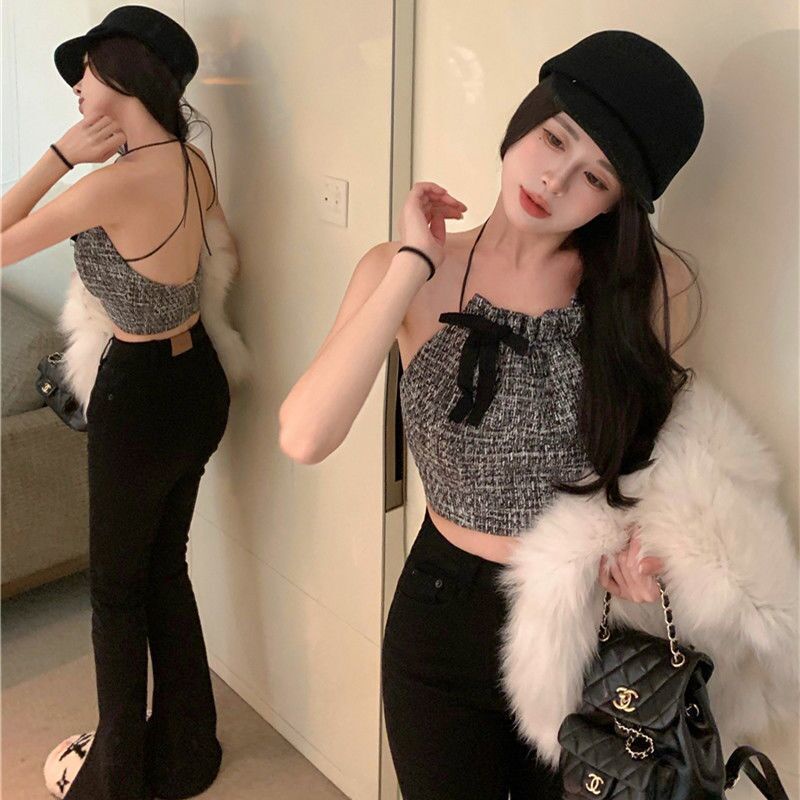 Áo tank top Hở Lưng Gợi Cảm Thời Trang Mùa Hè