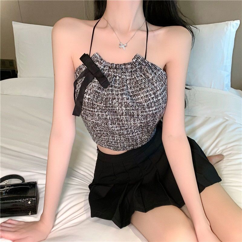 Áo tank top Hở Lưng Gợi Cảm Thời Trang Mùa Hè
