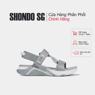 [Chính hãng] Giày Shondo Sandals F7 racing xám trắng F7R2022