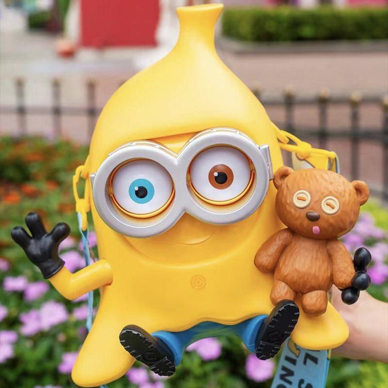 Beijing Xô Đựng Bắp Rang Chuối Hình minions bob Phổ Biến Trang Trí Bàn Làm Việc Studio