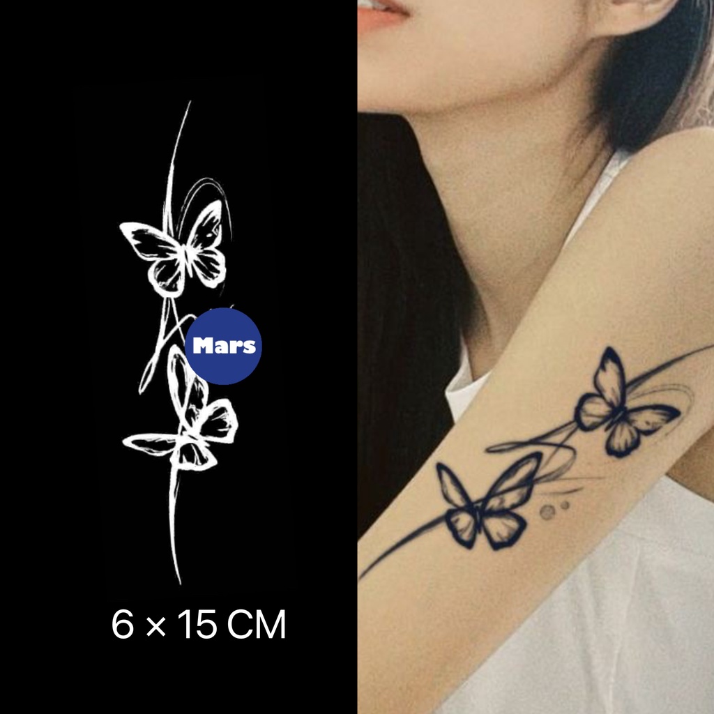 Miếng Dán Hình Xăm Bán Vĩnh Viễn 2 Tuần Lâu Trôi c019