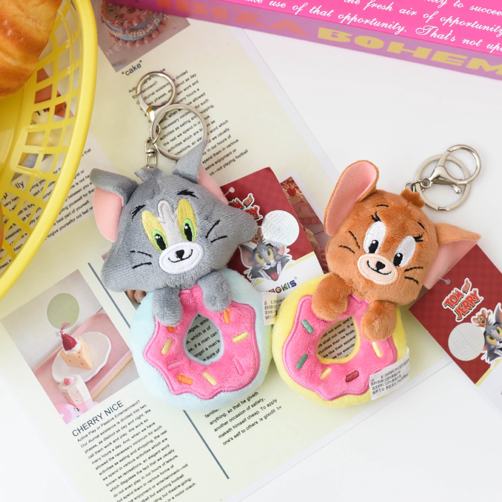 Móc Khóa Hình tom Và jerry Dễ Thương