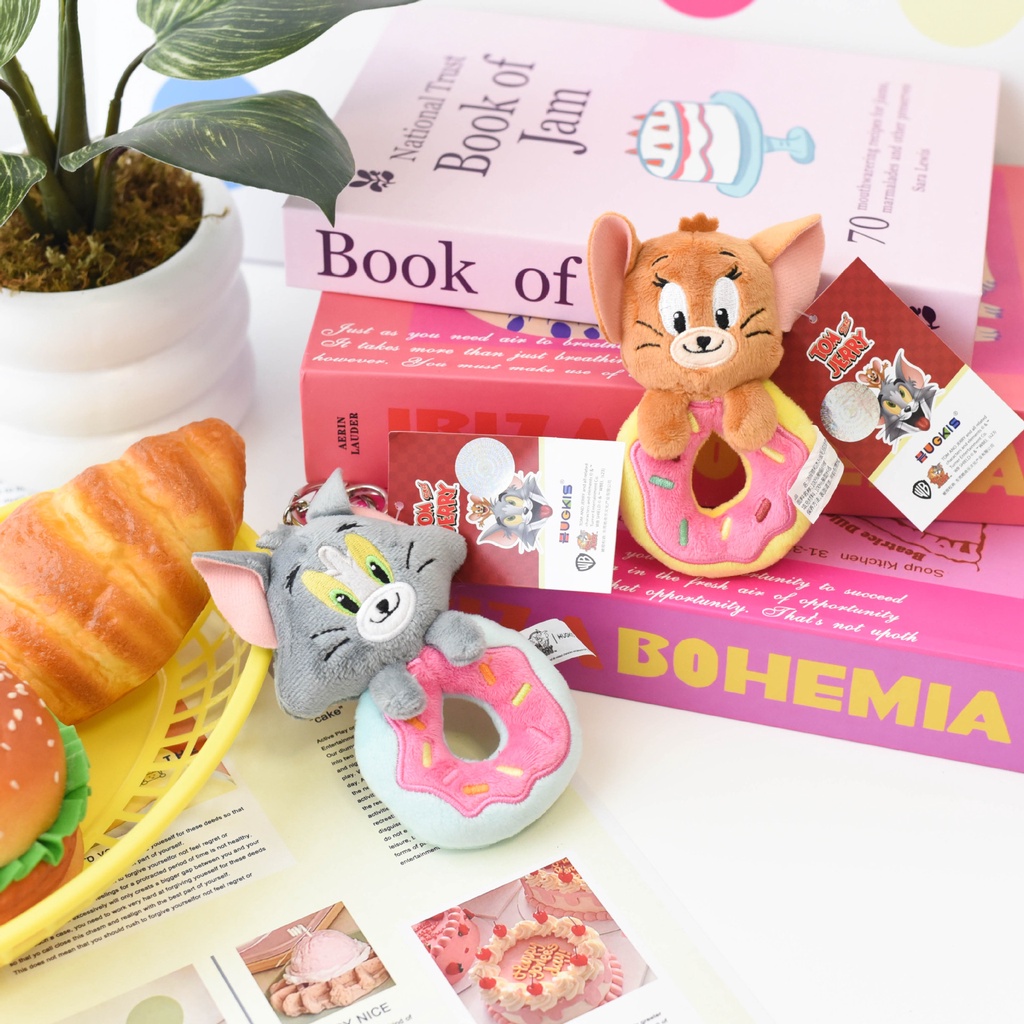 Móc Khóa Hình tom Và jerry Dễ Thương