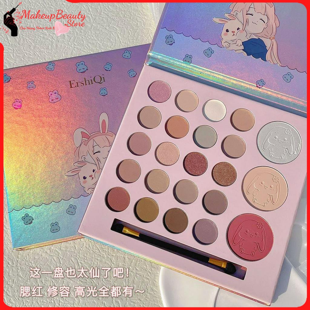 Bảng phấn mắt K'APEINE, phấn mắt nội địa trung 25 ô makeup tông cam hồng đào C5 MS 806