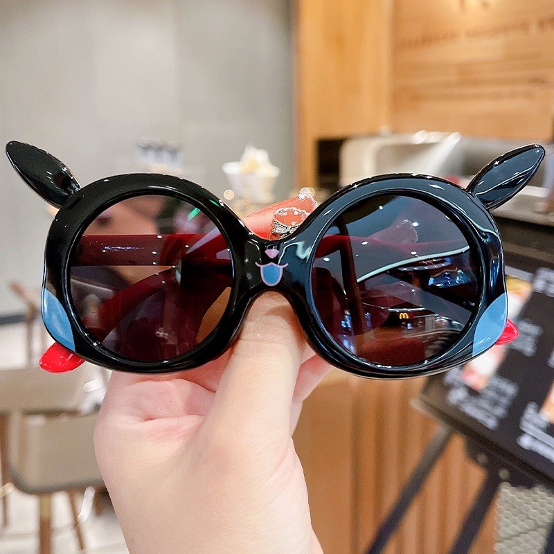 Pikachu Kính Mát Gọng Phân Cực Chống Tia uv Thời Trang Cho Bé Trai Và Bé Gái