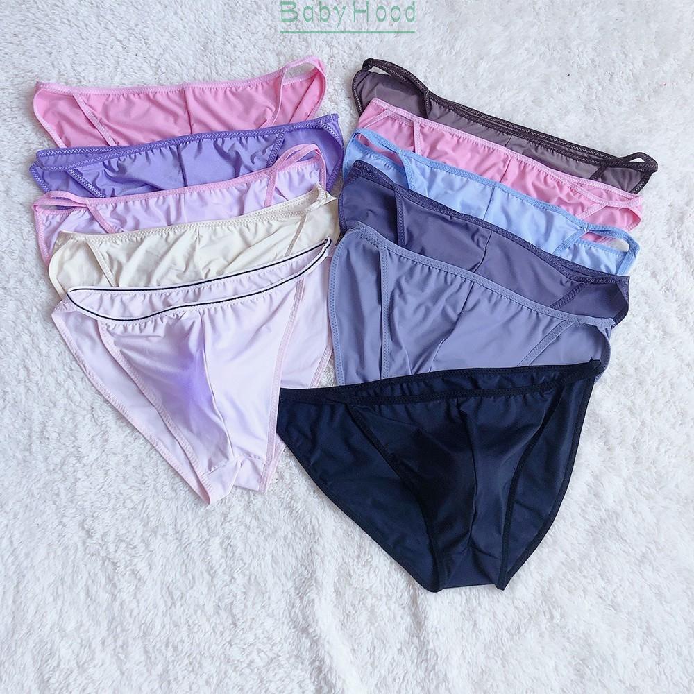 Túi Lụa Lạnh Thoáng Khí Có Thể Giặt Máy underpant 1 Mùa#BBHOOD
