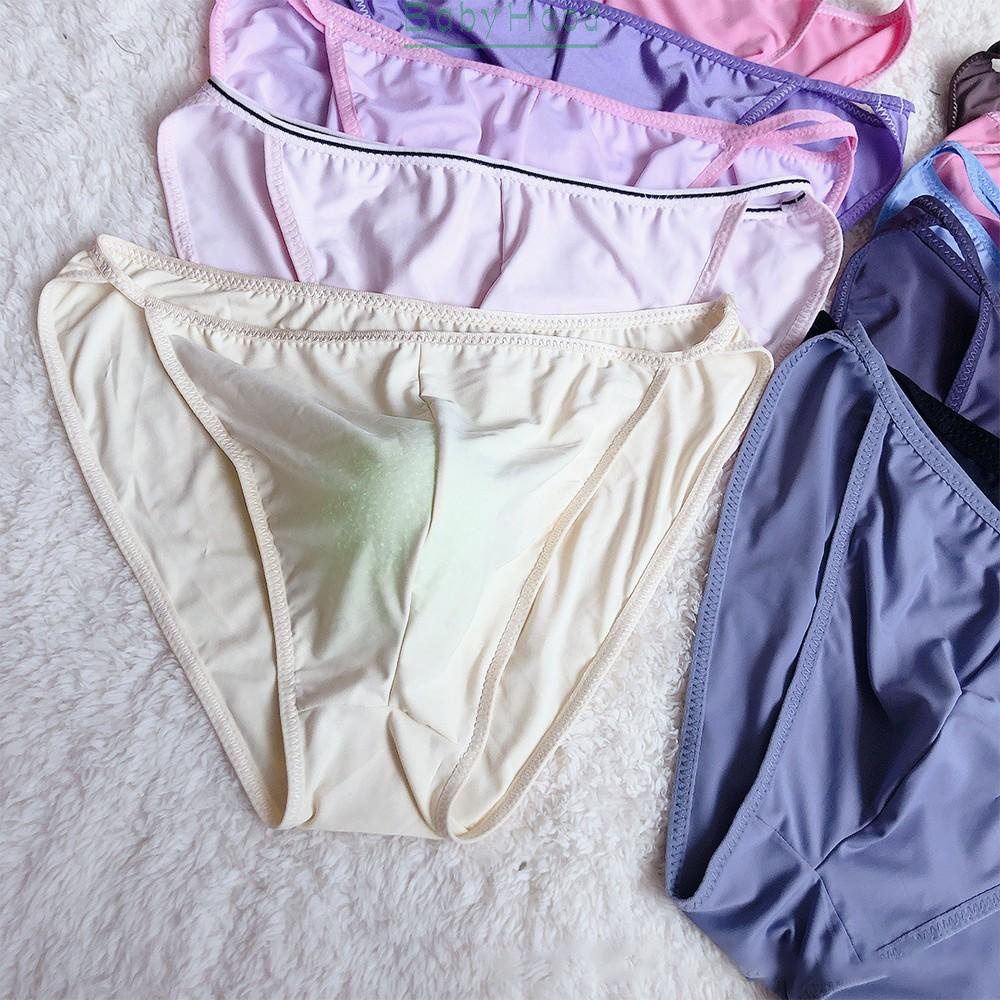 Túi Lụa Lạnh Thoáng Khí Có Thể Giặt Máy underpant 1 Mùa#BBHOOD