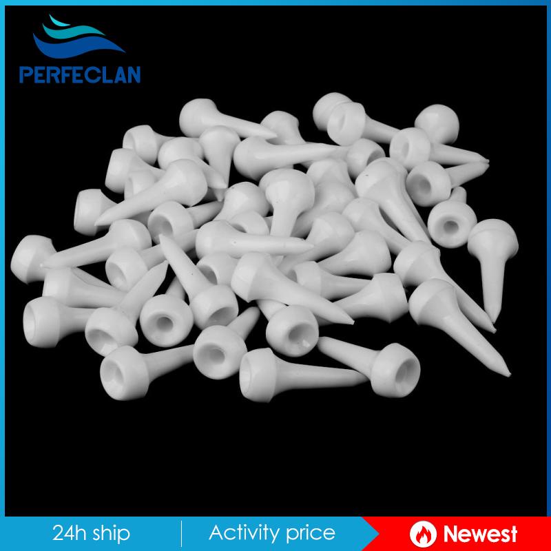 Gói 50 tee golf Chuyên Nghiệp Màu Trắng 35mm