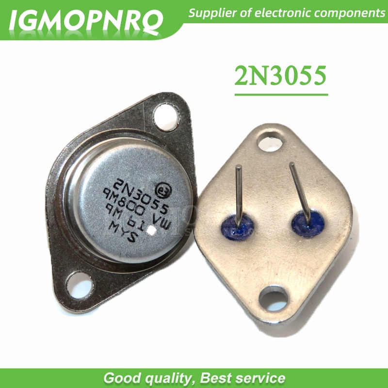5 Cái / lốc 2N3055 15A 60V TO-3 NPN AF Amp Âm Thanh Transistor Sản Xuất Mới Ban Đầu Miễn Phí Vận Chu