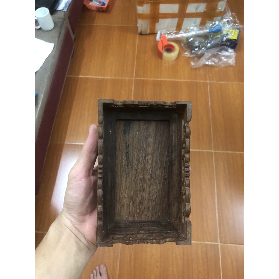 Đế gỗ tàu mini trang trí tượng phật, đặt cây bonsai mini- Đôn gỗ mini siêu đẹp