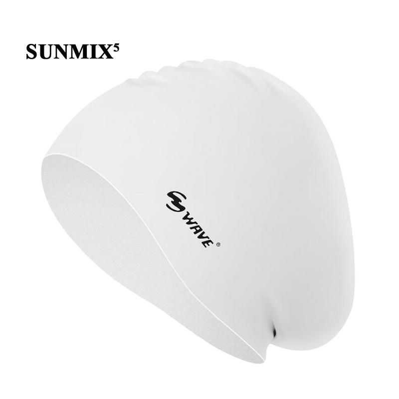 Silicone Mũ Bơi Silicon Độ Co Giãn Cao Tiện Dụng Cho Tóc Dài Và Ngắn