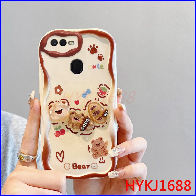 Ốp Điện Thoại tpu Silicon Mềm Hình Búp Bê nygz 3d Cho oppo f9 a5s a7 a12