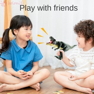Đồ Chơi Khủng Long Nhấn Đầu Với Mô Hình Khủng Long Đu Quay tyrannosaurus rex Động Vật Khủng Long Nổi Tiếng Cho Trẻ Em