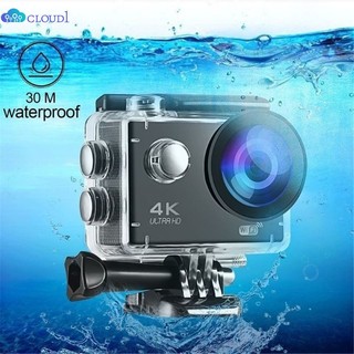 Camera Hành Động Thể Thao Màn Hình Kép 4K Ultra 1080P Hd 2 ''Dv Wifi Chống Nước As Go Pro Uk Hot Cloud1