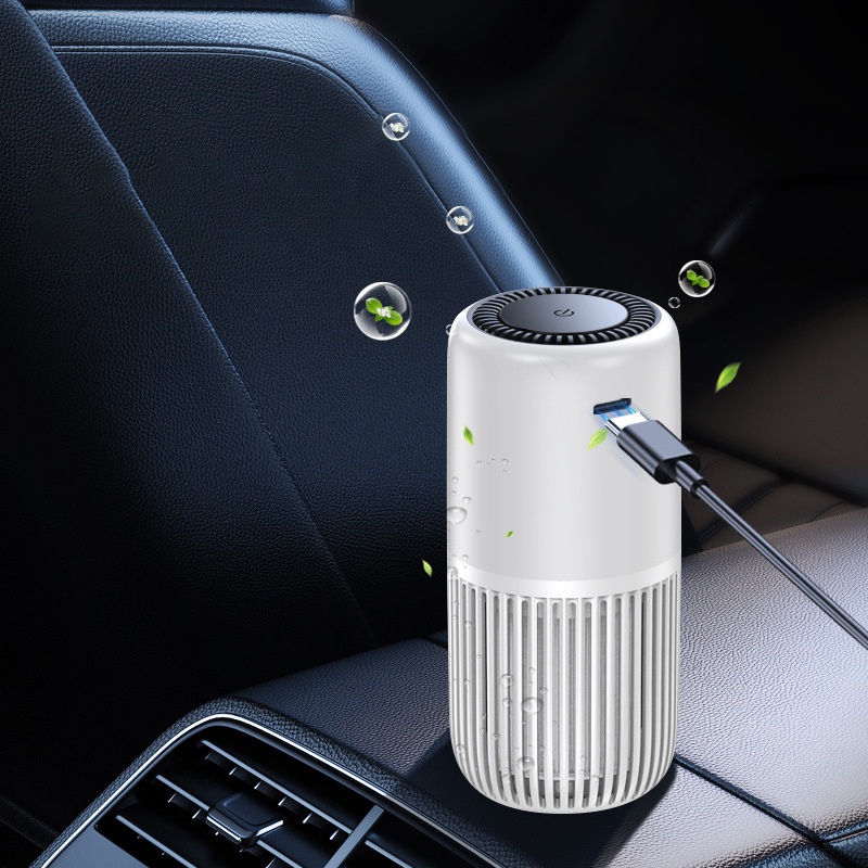 Máy lọc không khí ô tô khuếch tán hương thơm đa chức năng