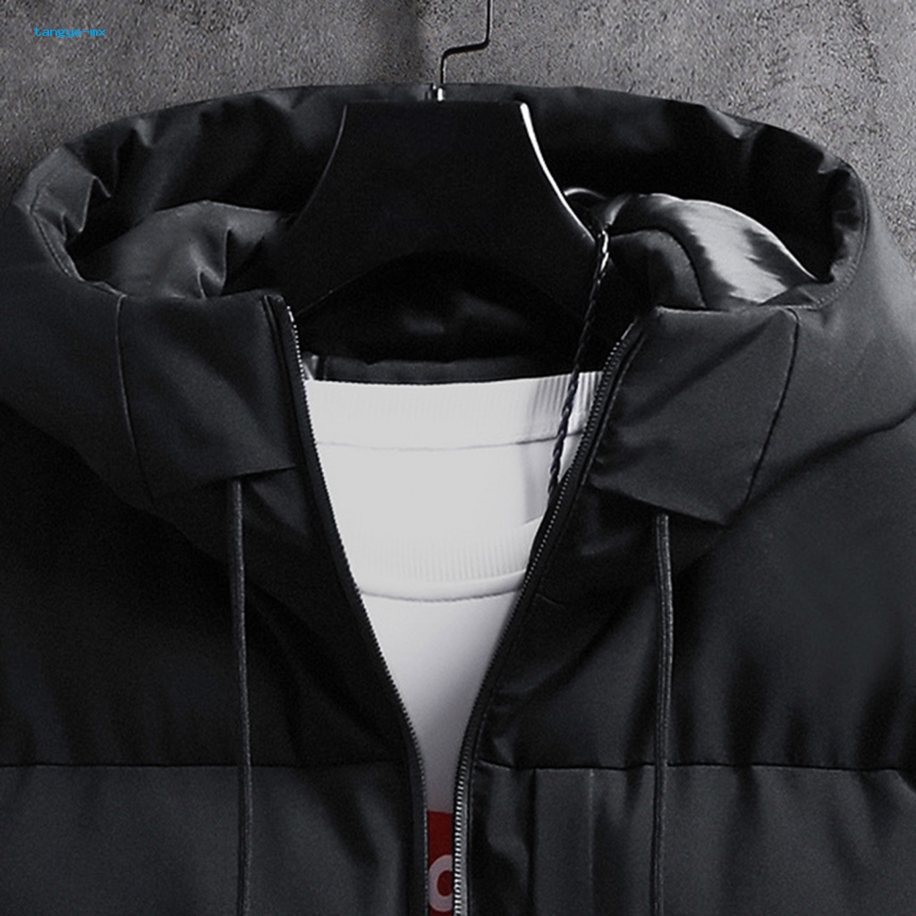 Áo Khoác Dáng Dài Dày Dặn Chống Gió Có Mũ Trùm Và Túi Thời Trang Thu Đông Hoàn Hảo Cho Nam