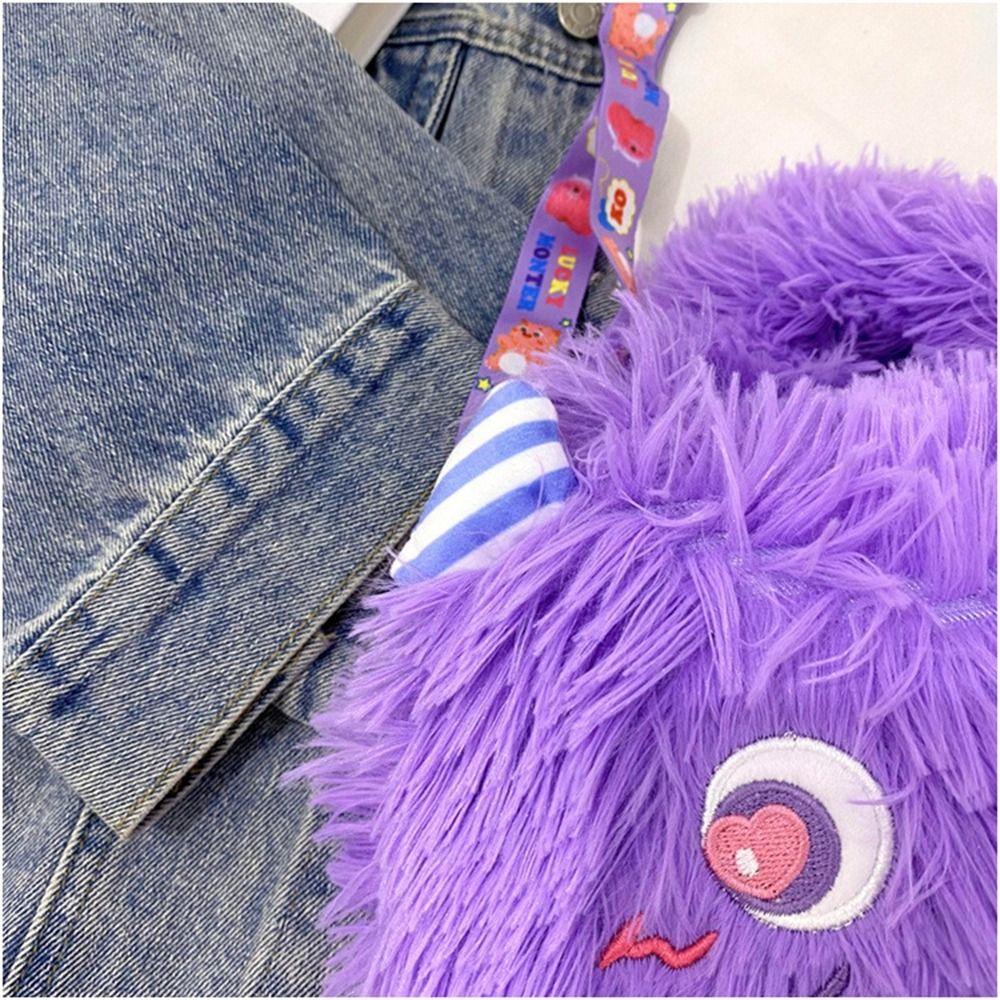 Dalton Túi Đeo Chéo Hình Thú Nhồi Bông Xinh Xắn Theo Phong Cách Hàn Quốc Dành Cho Nữ