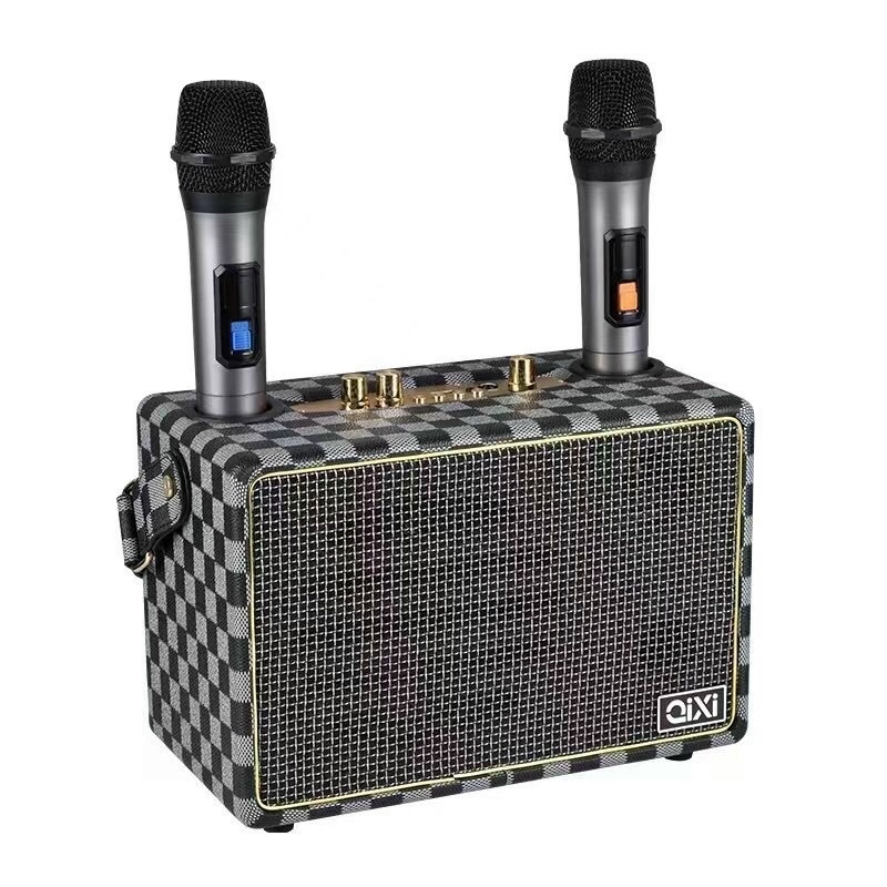 Loa Bluetooth Karaoke Qixi SK2036 Âm Thanh Siêu Đỉnh Bản Cao Cấp Nhất Tặng Mic Không Dây Hát Karaoke-Linkeetech