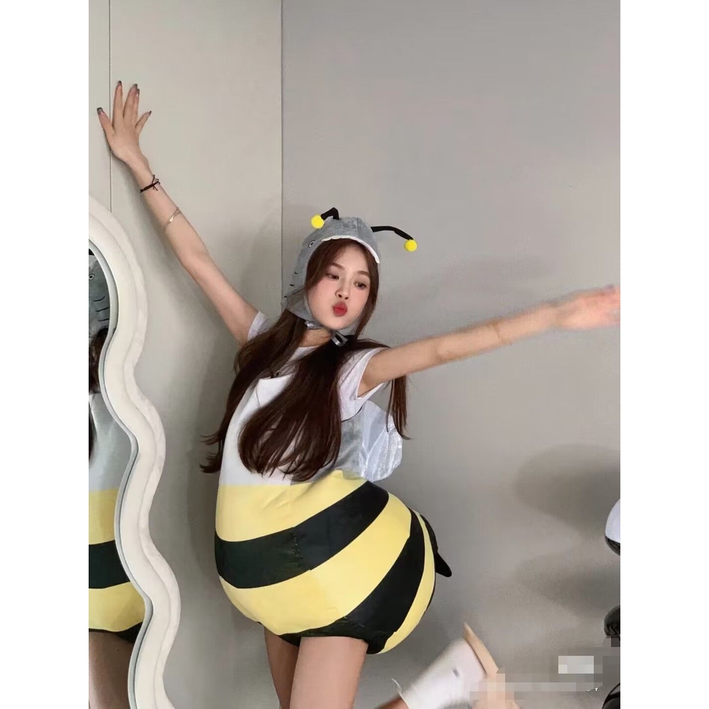 Búp Bê Cá Mập / Ong / Cá Mập Mặc Trang Phục Hóa Trang Sáng Tạo Dành Cho Trẻ Em Và Người Lớn