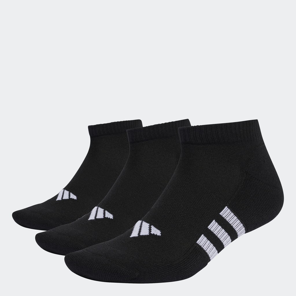 adidas Tập luyện Bộ 3 Đôi Tất Cổ Thấp Lót Đệm Chuyên Dụng Unisex Đen IC9518