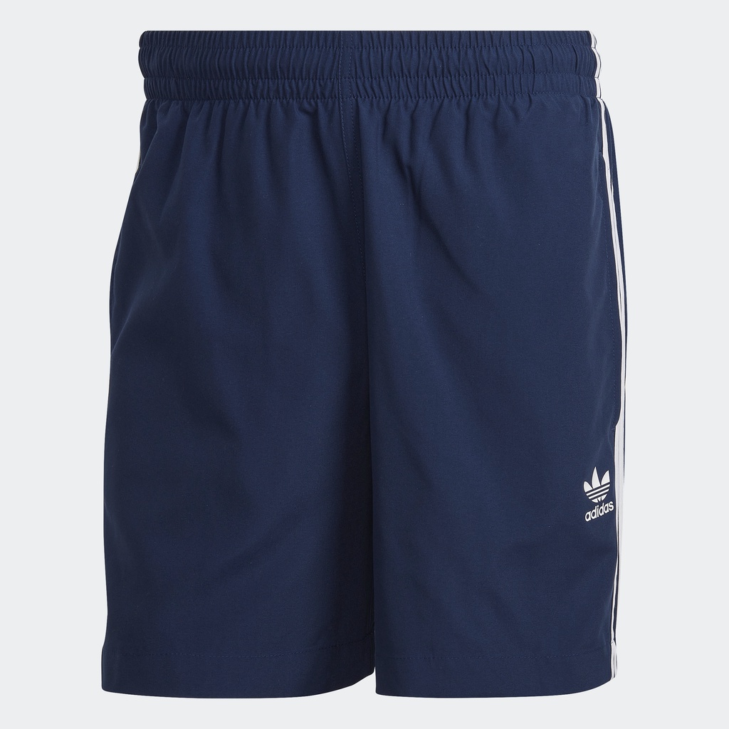 adidas Phong cách sống Quần Short Bơi 3 Sọc Classics Adicolor Nam Màu xanh da trời HK7328