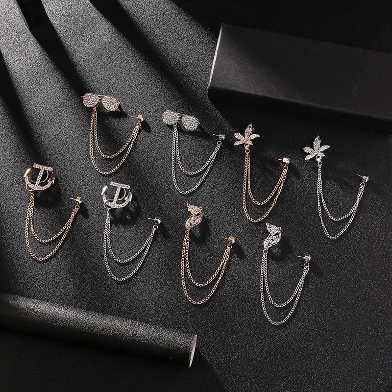 Trâm Cài Áo Hình Vương Miện Bằng Hợp Kim Phong Cách Hải Quân Cho Nam & Nữ