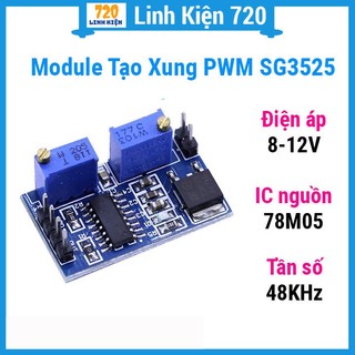 Module tạo xung pwm sg3525, tạo xung lên đến 100khz