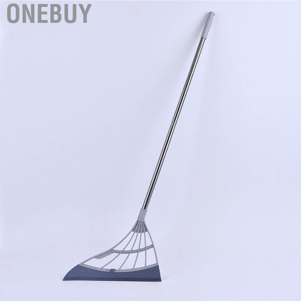 Onebuy Sweeper Broom Detachable Design Easy  Compact Silicone Wiping Squeegee for Floor